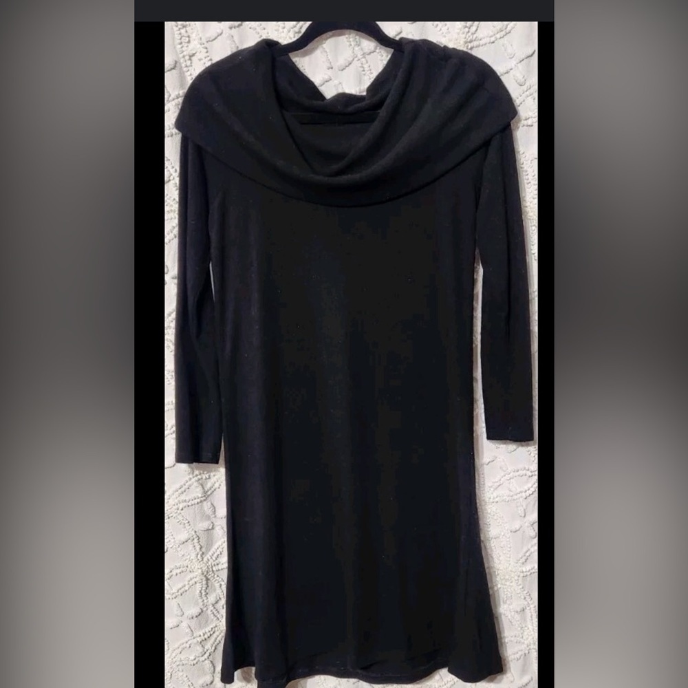 Soft Surroundings Womens Cowl Neck Sweater Size PXL Stretch Everyday Basic